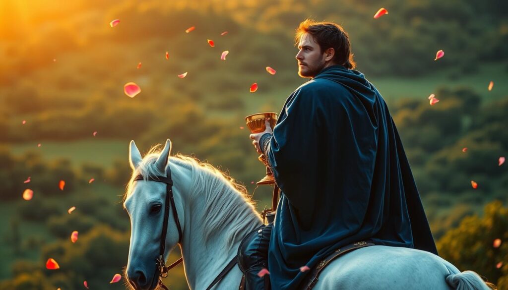 Knight of Cups tarot card