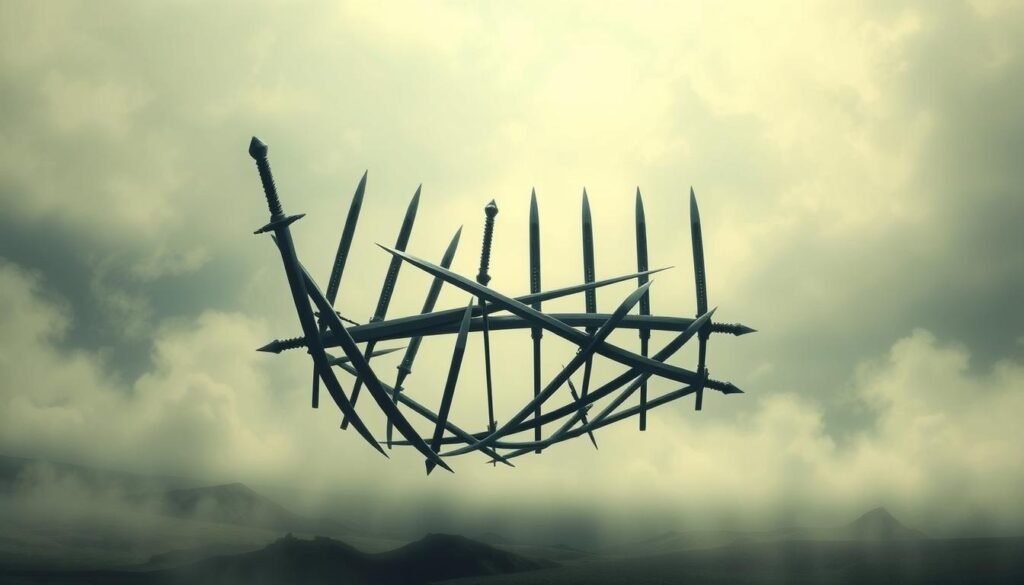 Nine of Swords reversed meaning