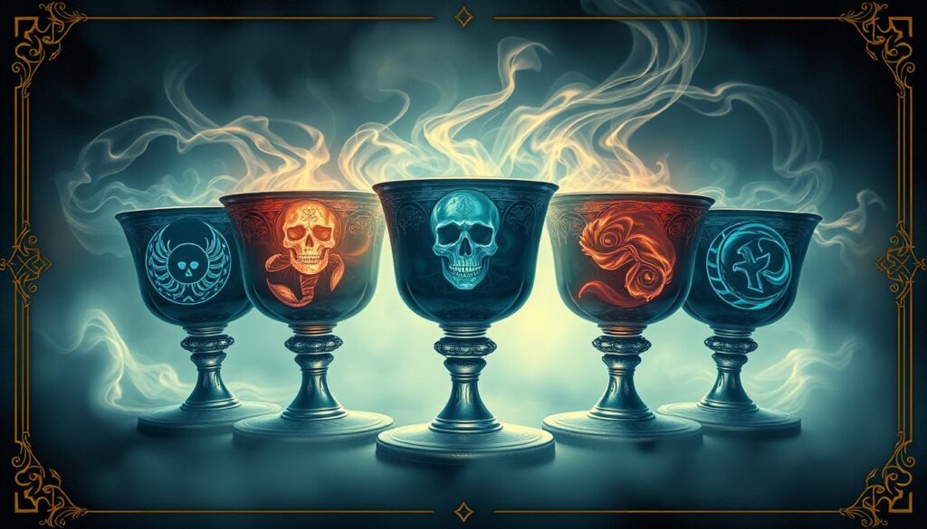 Seven of Cups tarot card