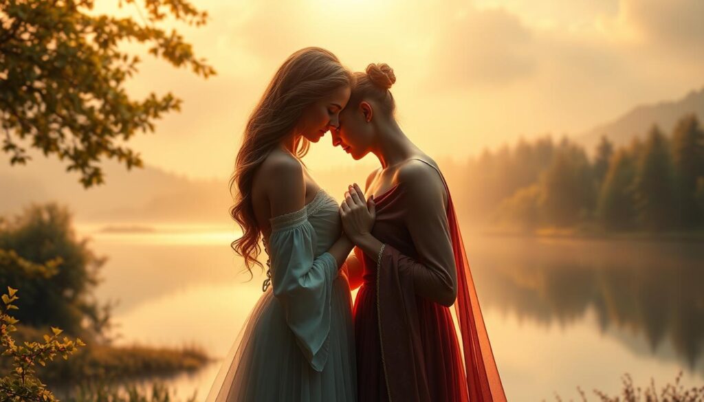 Two of Cups in relationships