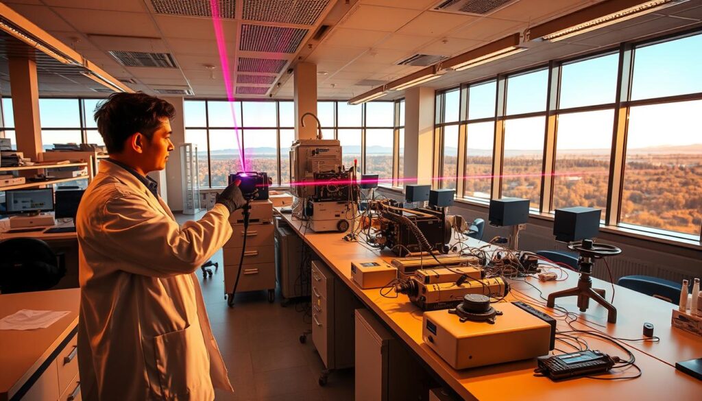 Stanford University laser research