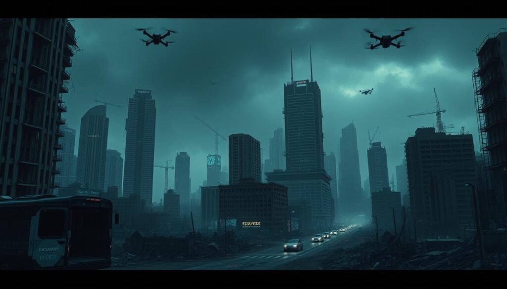 economic collapse and technological advancements