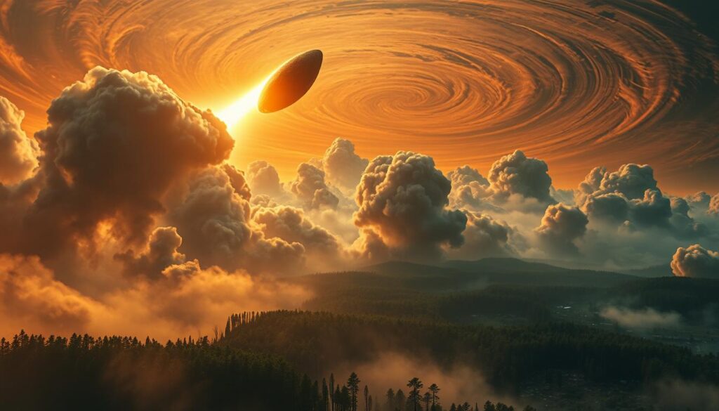 environmental changes and asteroid impact