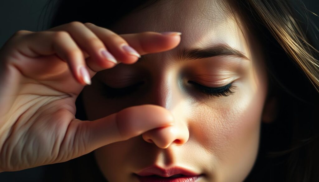 blocking third eye