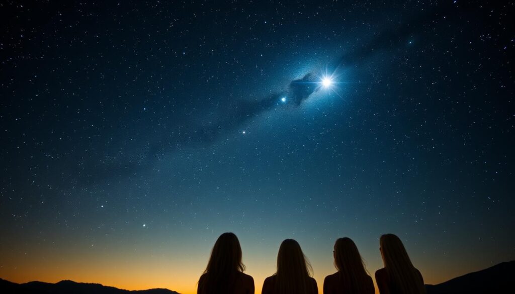 Pleiades star cluster