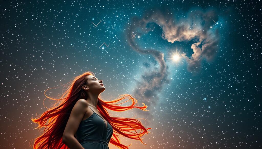 Pleiades star cluster in Taurus constellation