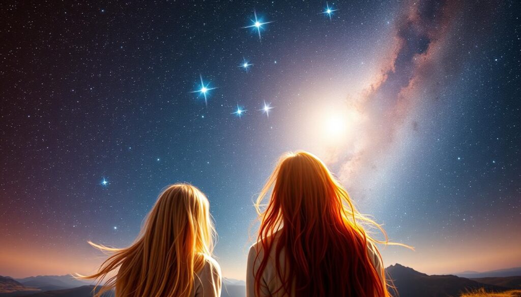 Pleiades star cluster seven sisters