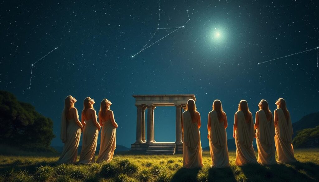 Pleiadian constellation alignment in ancient cultures