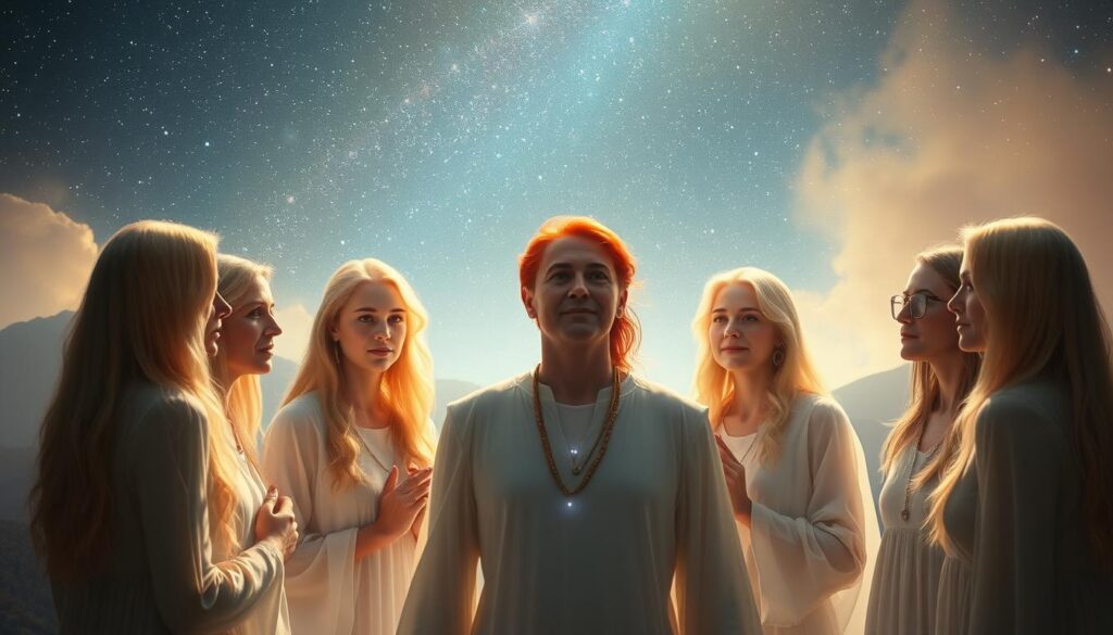 Pleiadian guides and star family connection