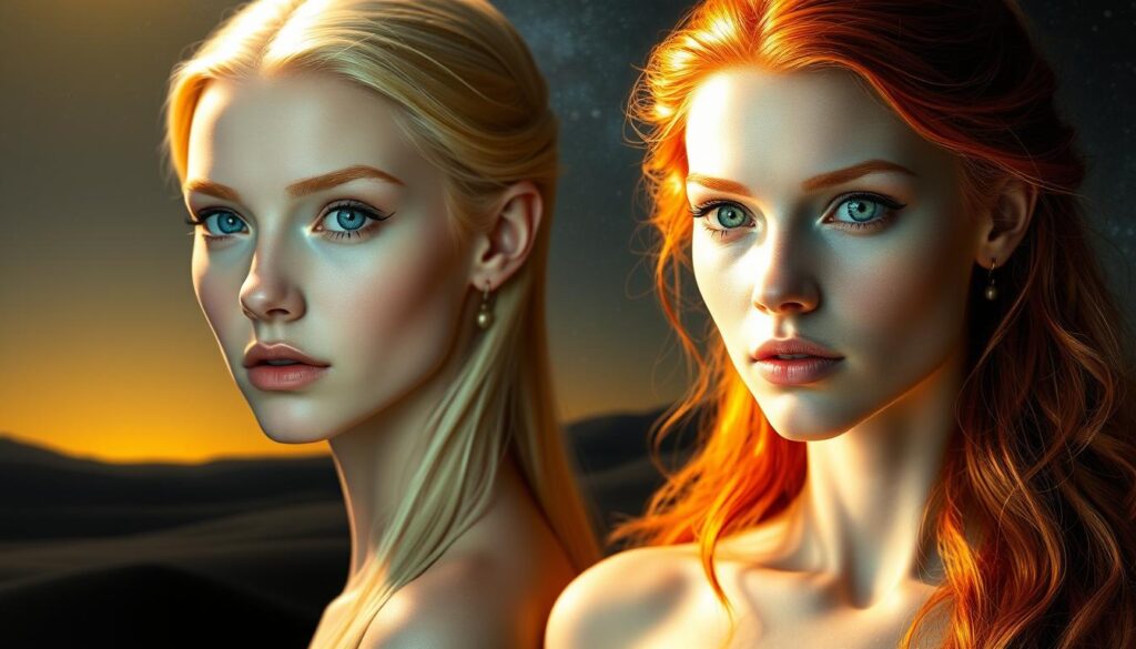 Pleiadian physical traits comparison