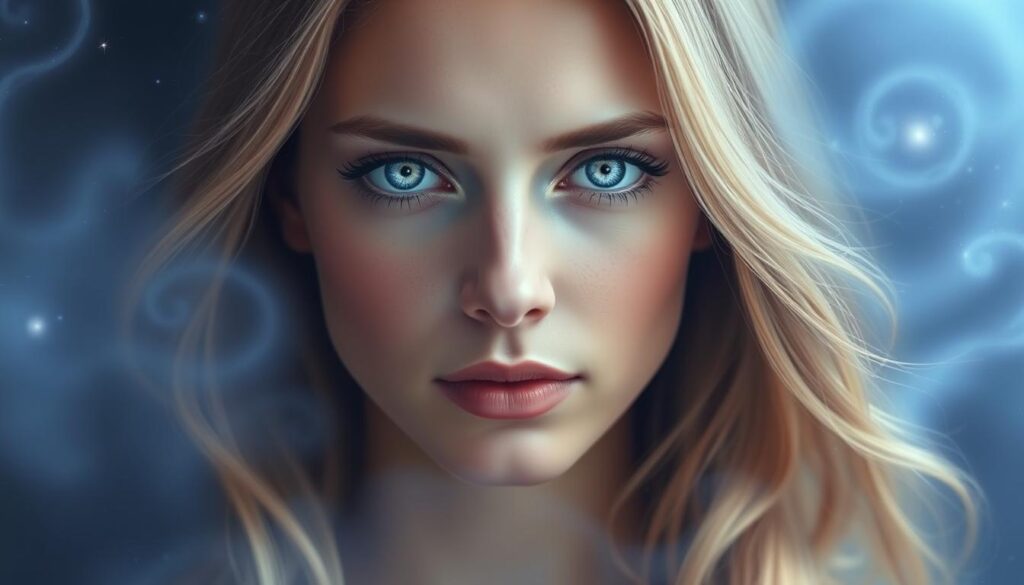 Pleiadian soul healing through eyes