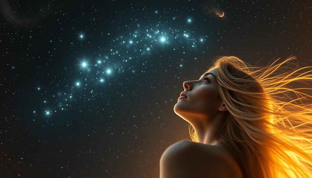 Pleiadian star cluster