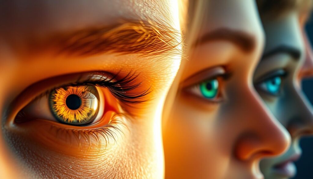 comparison of cosmic eye traits