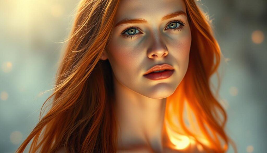 ethereal presence glowing skin