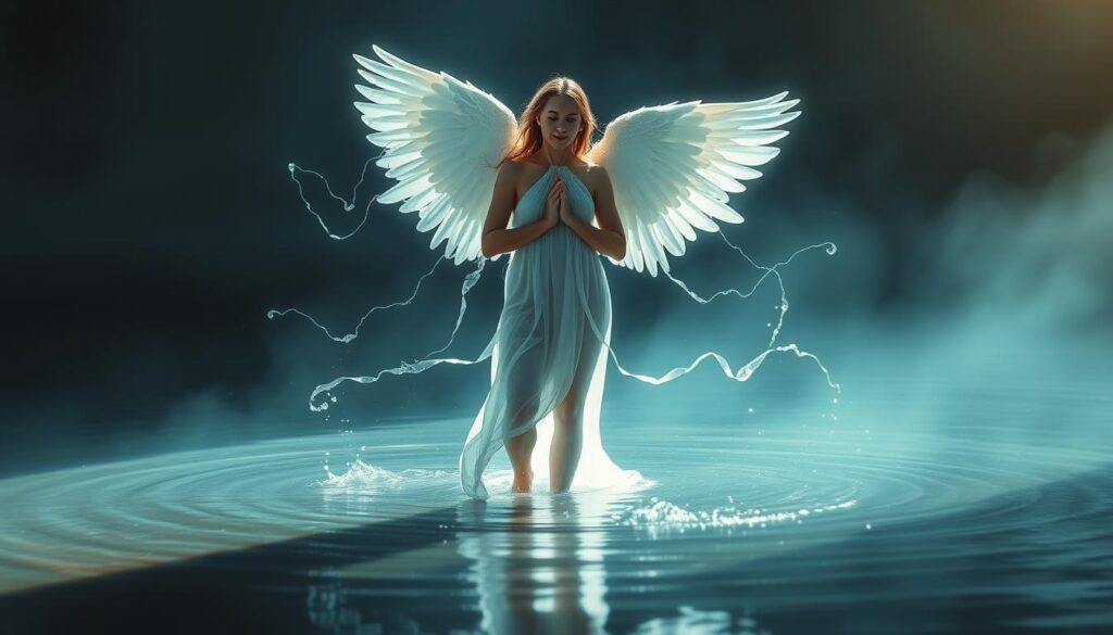 angel one foot water elements