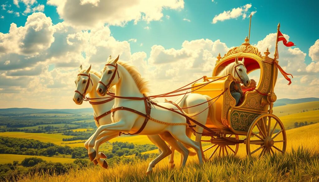 chariot tarot upright willpower