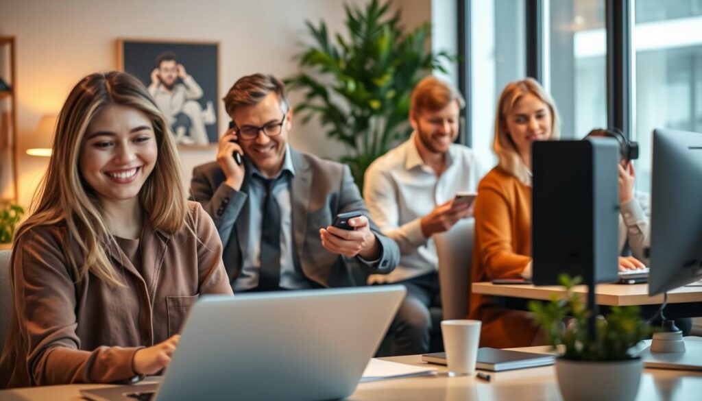 chat call video email communication