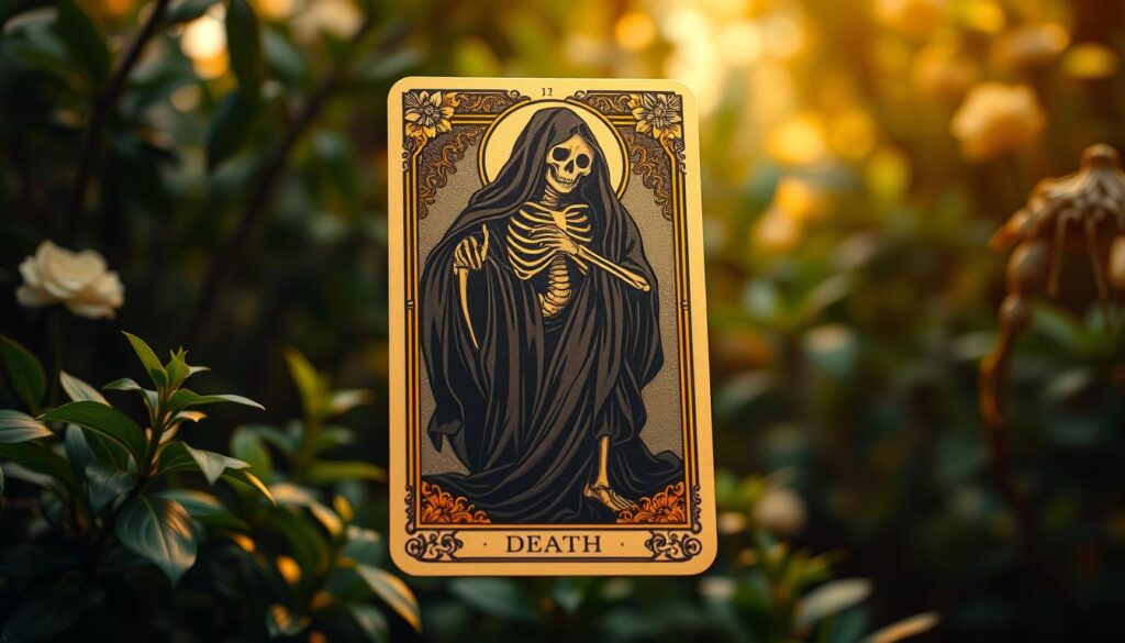 death card upright