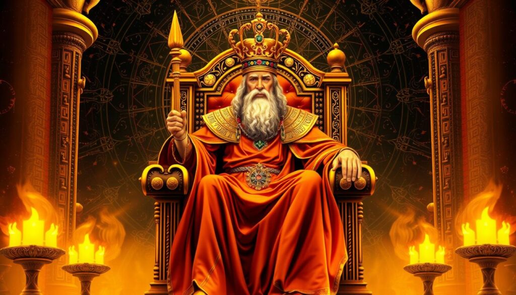 emperor card in spreads