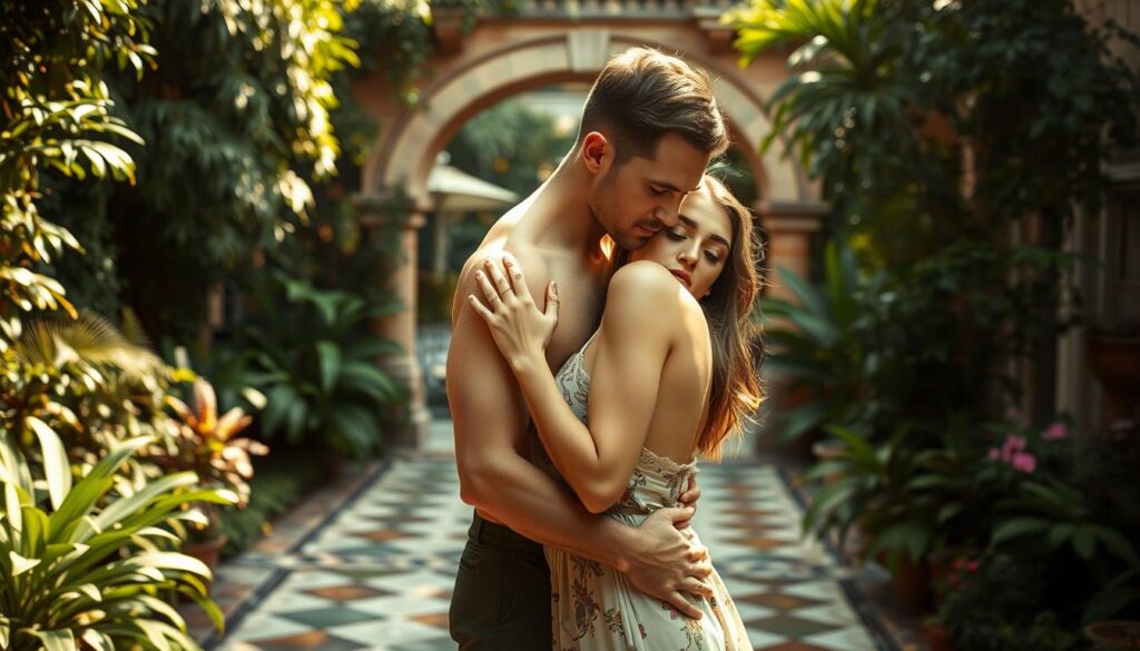 garden eden lovers card