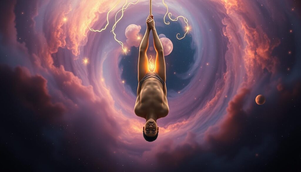 hanged man tarot keywords