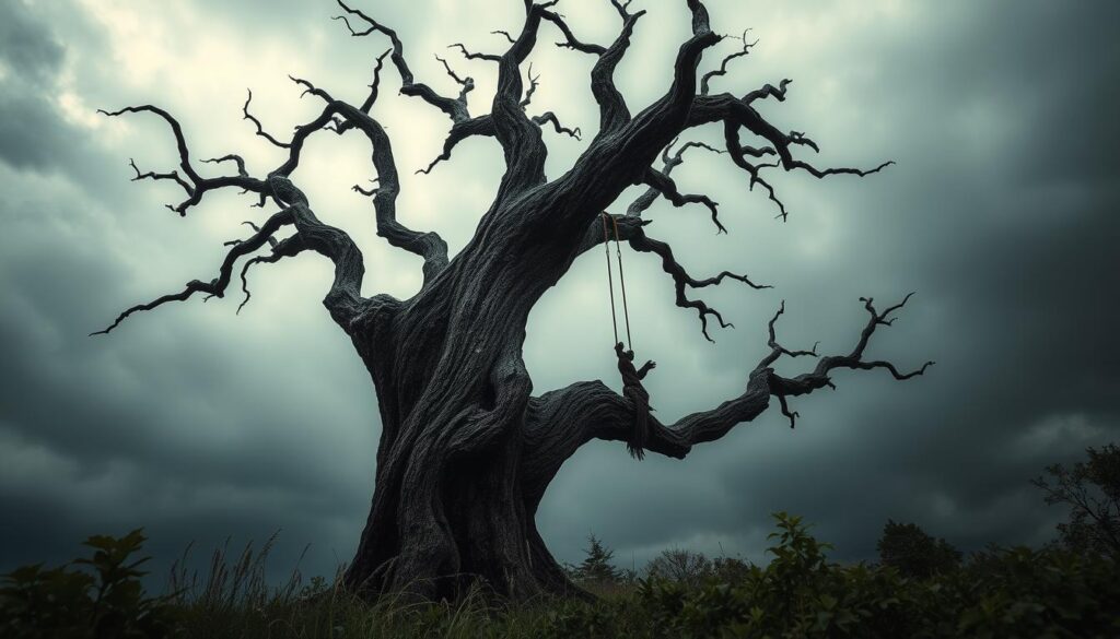 hanged man tree