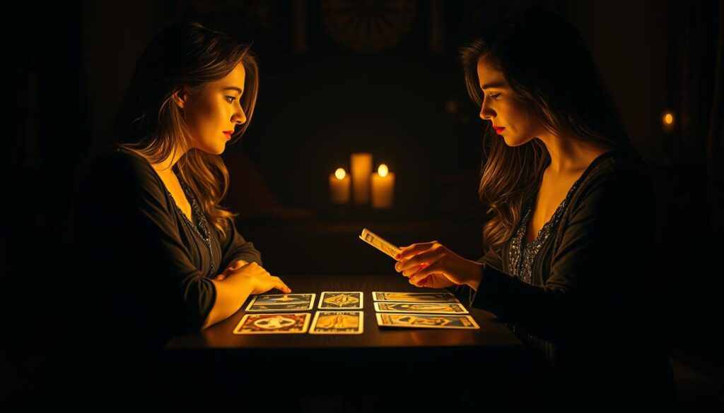 tarot reading connection