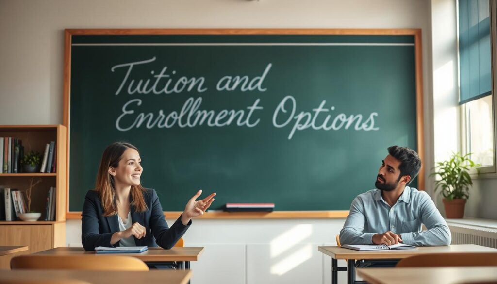 tuition and enrollment options