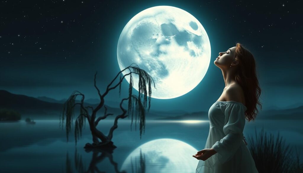 upright moon meaning