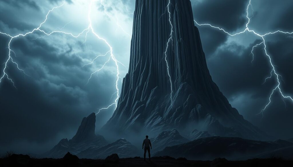 upright tower card meaning