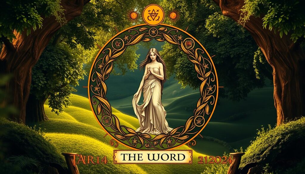 world tarot card