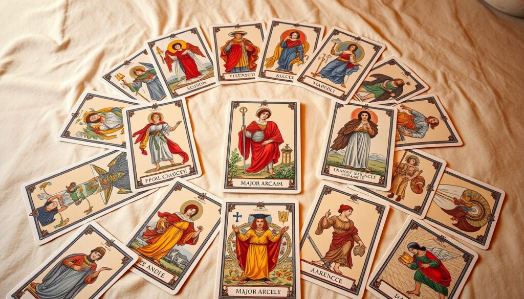 Major Arcana tarot deck