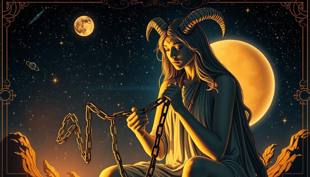 Saturn loose chains tarot Saturn loose chains tarot