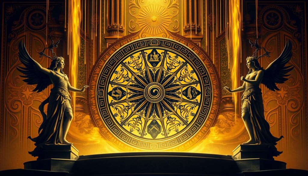 Wheel of Fortune tarot card