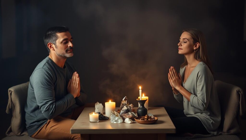 conducting a session