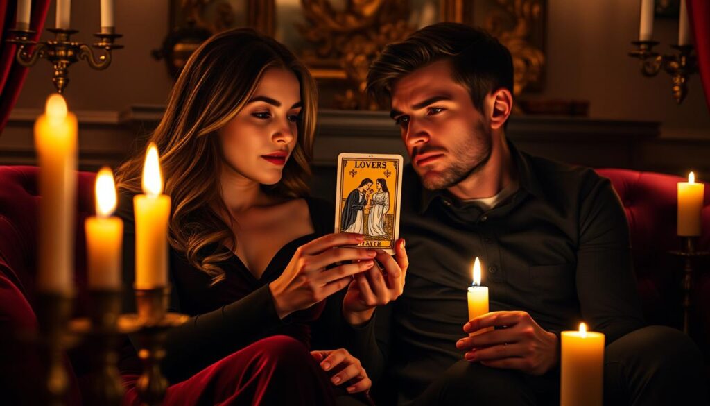 how to read lovers upright