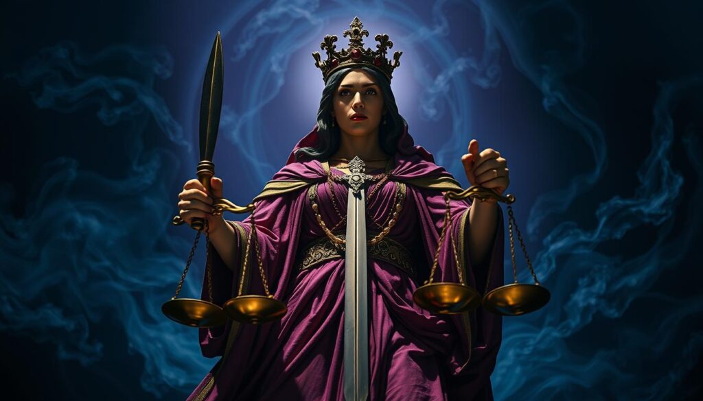 justice tarot