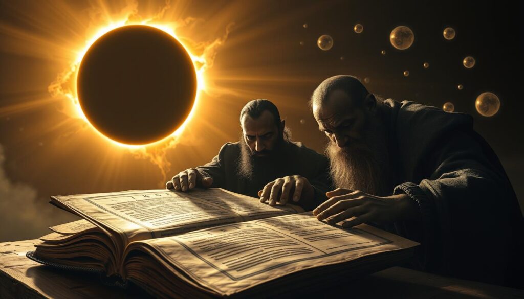 quatrains eclipse imagery