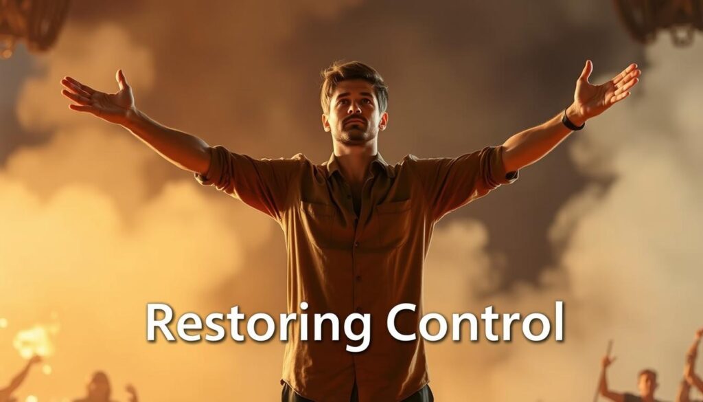 restoring control