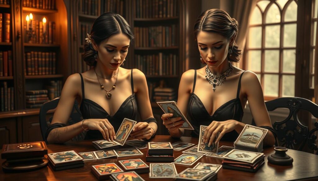 tarot cards comparison