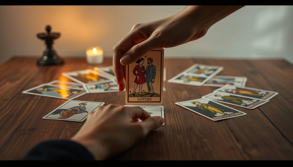 using spread position card