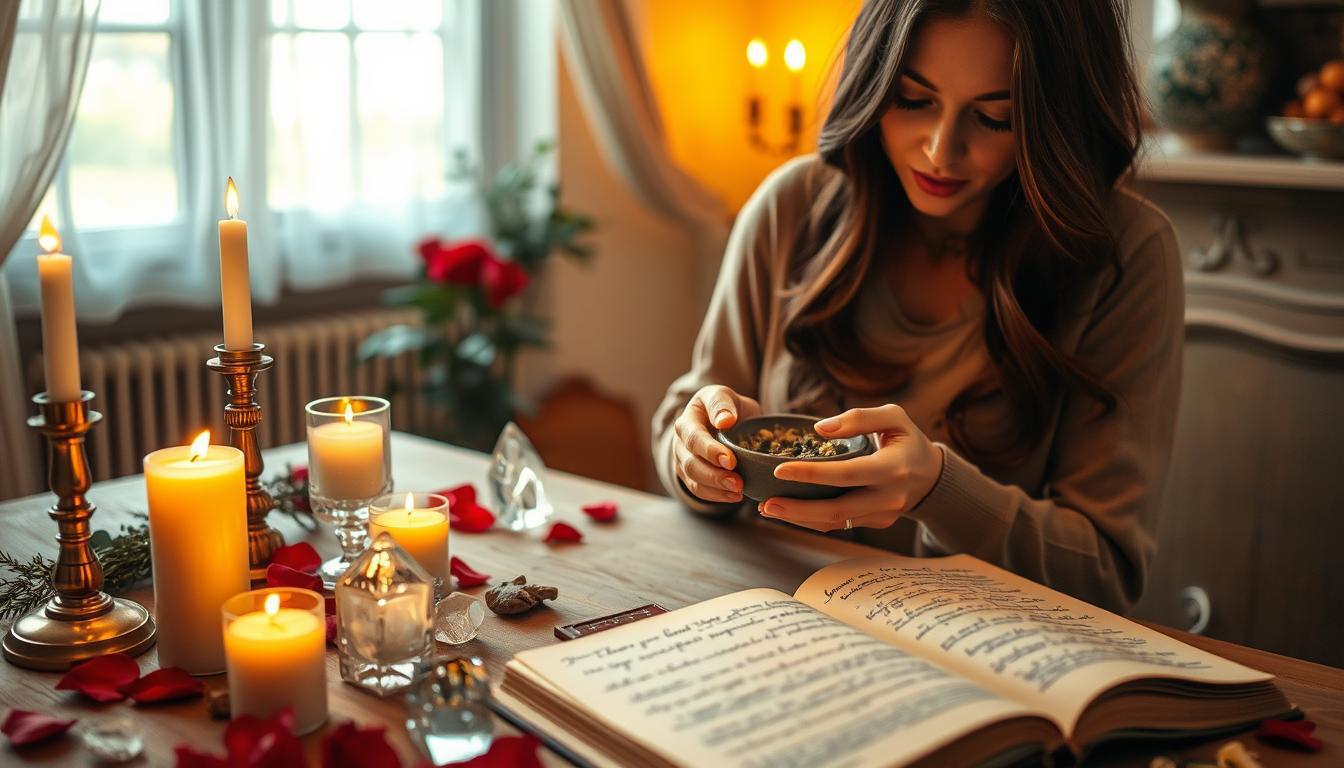 how to cast a love spell at home