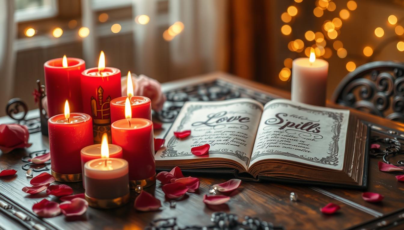 how to do a love spell with candles