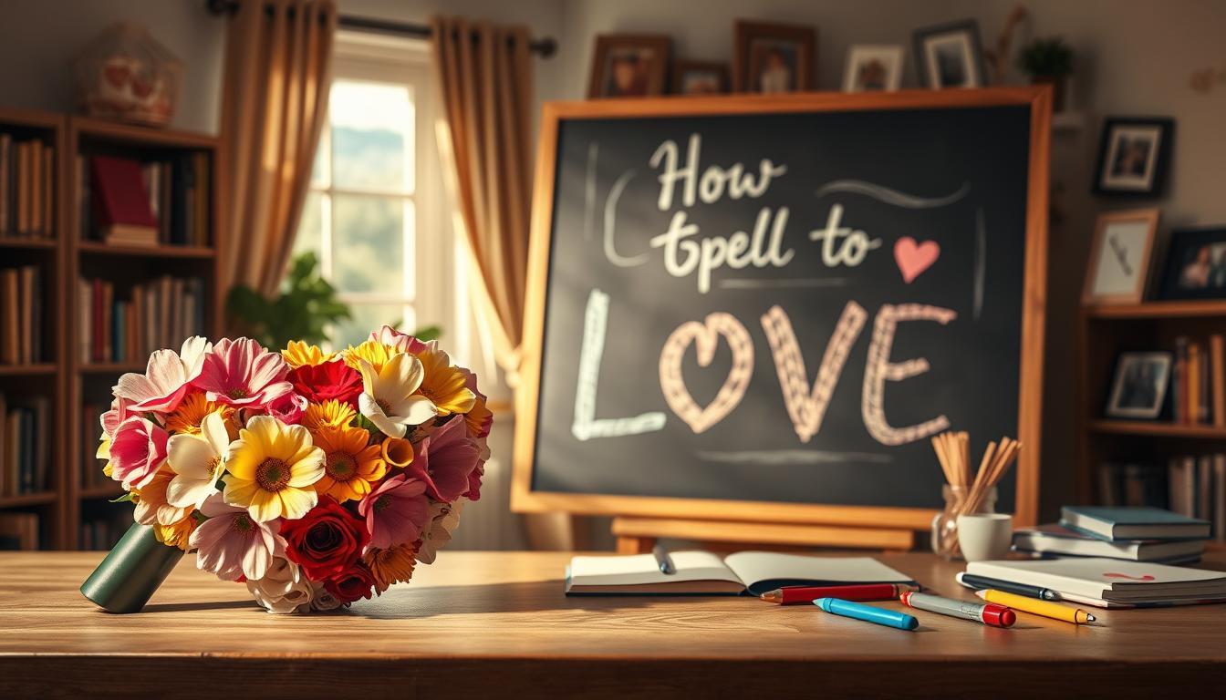 how to spell love