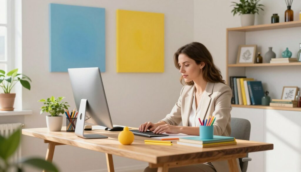 color use at home work