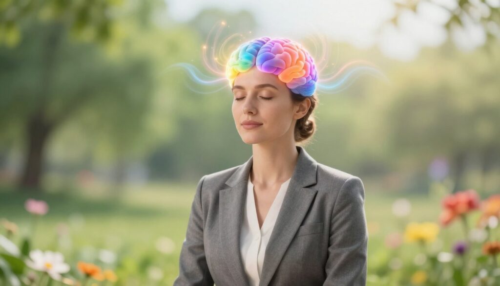 what does healing energy in brain feel like