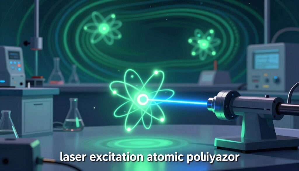 laser excitation atomic polarization