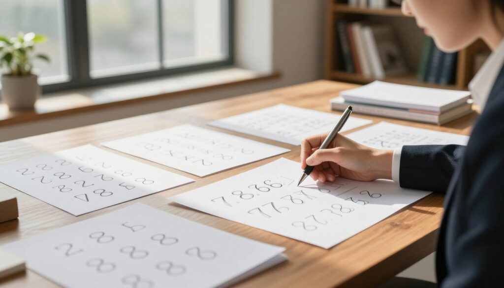 legible number forms