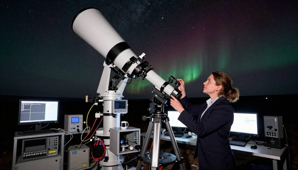 mesospheric observation setup