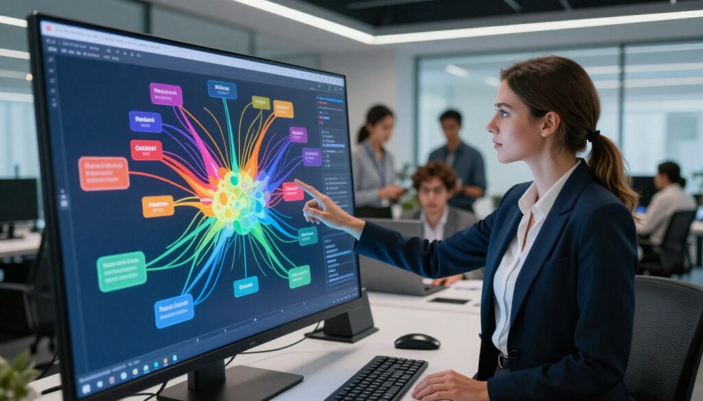 non-linear mind mapping remote viewing